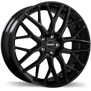 Fast Wheels – Vybz – Black – 19″x8.5″ 40mm – All weather Wheels – F263-1985-65BN+40E726